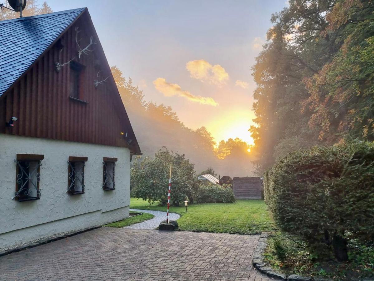 Ferienhaus Jägerhaus Oppach Privathaus Exterior foto